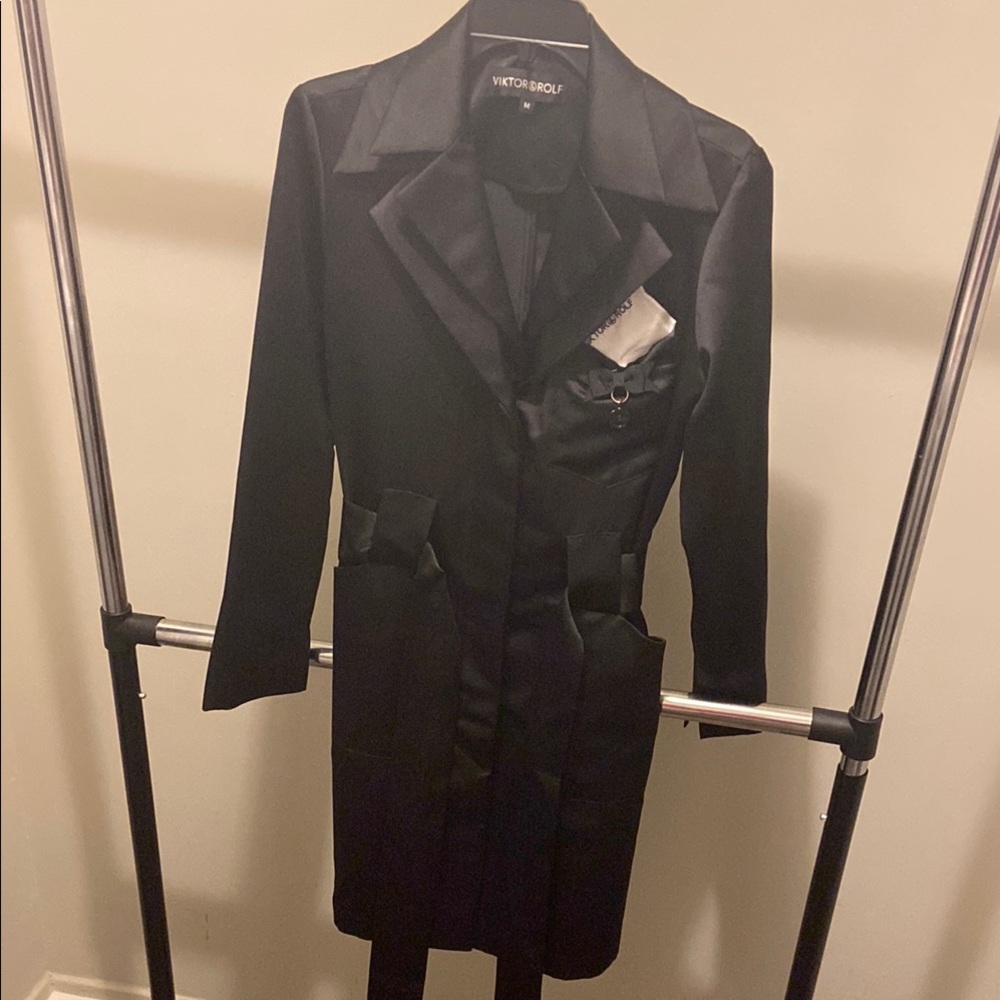 Viktor & Rolf Black Women's Coat
